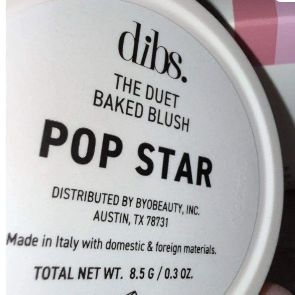 Dibs  Baked Blush – The Duet NWOT